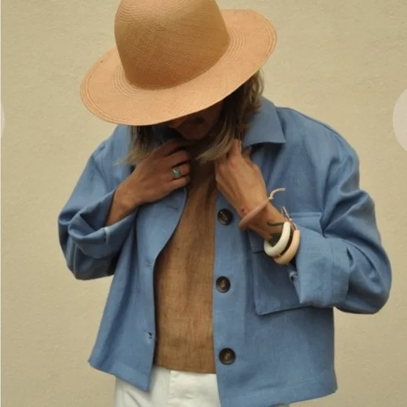 Paloma Wool Apollonia Jacket Soft Blue Size 36/US4 - Picture 15 of 15